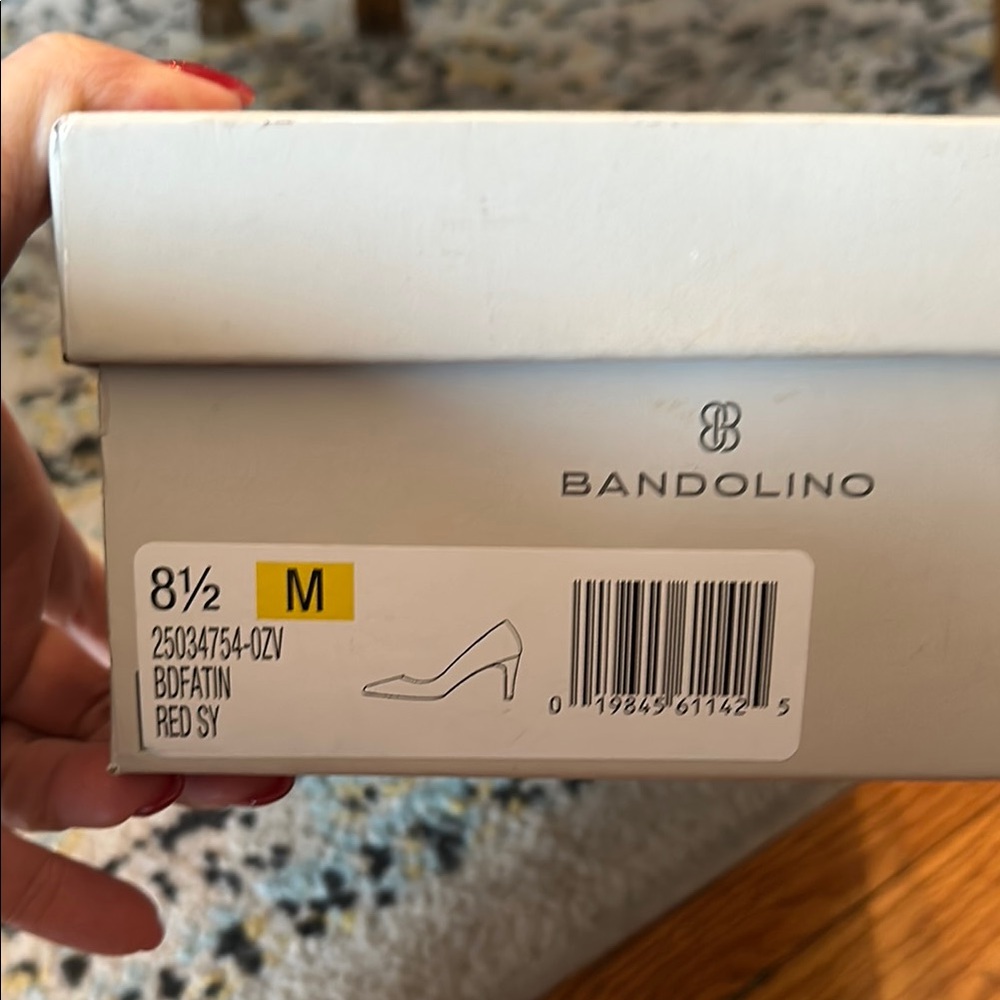 Bandolino Red Heels for Stylish Comfort